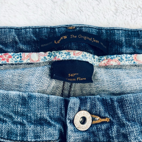 Levi’s, 547 Platinum Flare, Size 16 Medium - Picture 4 of 16